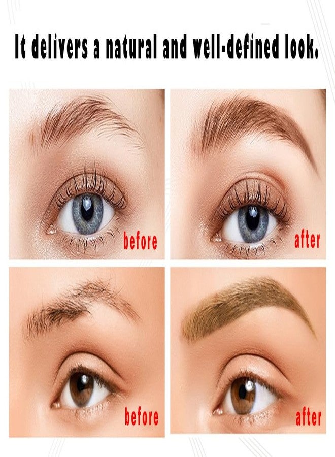 Linble 5 Colors Hair-like Strokes Eyebrow Pen, Mimics Natural Eyebrow Liquid Microfilling, Eye Brow Makeup by “Linble” (#1 Brown) - Image 5
